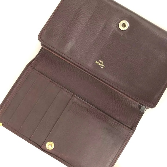 🏆💎💯 Must De Cartier Leather Bifold Wallet - Picture 5 of 8